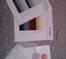 Échantillons pour stores californiens