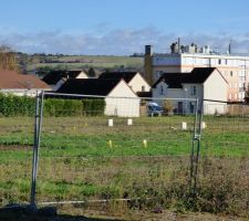 Les terrains sur lesquels seront construites 19 maisons et le n&ocirc;tre
