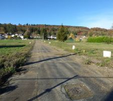 Les terrains sur lesquels seront construites 19 maisons.