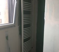 Radiateur salle de bain, ce n'est pas le bon modèle.