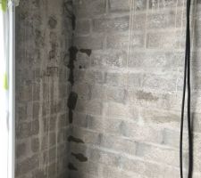 Mur mouillé