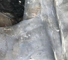 Silicone sur raccord