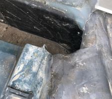 Silicone sur raccord