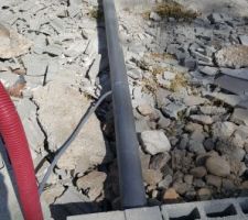 Pr&eacute;paration terrasse - a&eacute;ration du VS