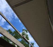 Débords de toit en Pvc