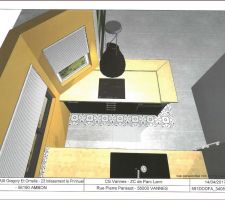 Cuisine vue du plafond
