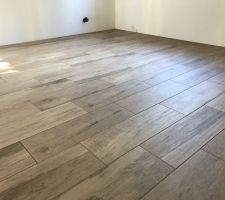 Carrelage imitation parquet