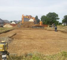 Les travaux commence !!! hihi