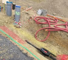 Terrain et voierie en pr&eacute;paration