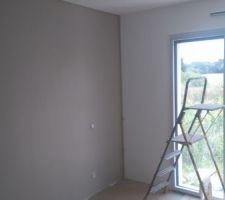 Chambre rdc - peinture