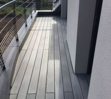 Terrasses balcon - Lames en composite