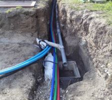 Vue générale de la tranchée