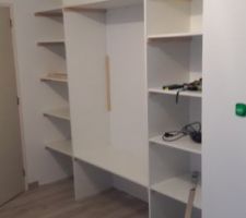 Le placard de notre chambre
