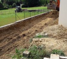 La fin de notre terrassement