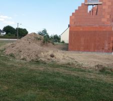 Remblayage des terres