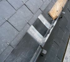 Joint de dilatation goutti&egrave;re zinc