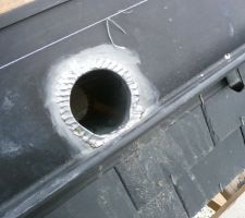 Soudage descente de goutti&egrave;re