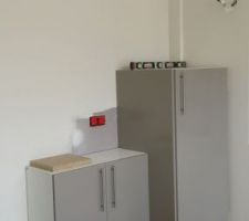 Début montage cuisine d'été