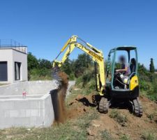 Remise en place des terres