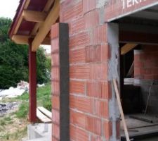 D&eacute;but montage gouttereaux