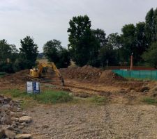 D&eacute;but du chantier