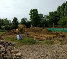 D&eacute;but du chantier