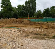 D&eacute;but du chantier