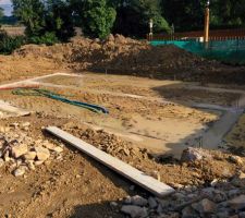 D&eacute;but du chantier