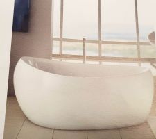 Baignoire ilot sdb