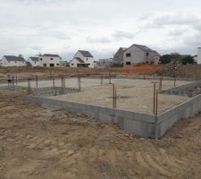 Mis en place des planelles + Remblaiement