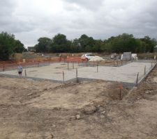 Mis en place des planelles + Remblaiement