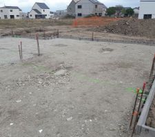 Mis en place des planelles + Remblaiement