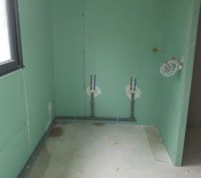 Salle d eau parentale emplacement double vasque