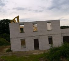 Livraison de la charpente