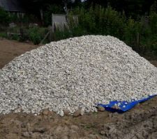 Cailloux pour drainage eaux pluviales