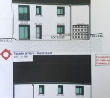 Premier dessin ce sont les fenêtres en 120x125 qui ne passaient pas
