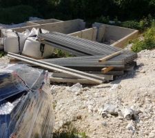 Poutrelles  arrivées
