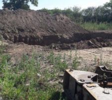 1er jour de creusage