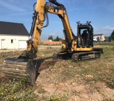 D&eacute;but du chantier