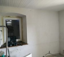 Tout le côté droit de la fenetre doit tomber
Au final fenêtre prévue de 250cm de large sur 120 de long