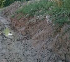 Talus à l'ouest