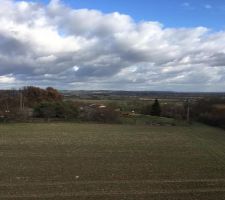 Vue sur la ville principale c&ocirc;t&eacute; Est