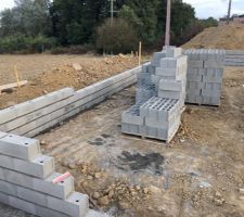 Construction du vide sanitaire