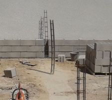 Zoom sur chainage l&eacute;g&egrave;rement inclin&eacute; apr&egrave;s redressement manuel