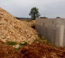 La vue de la future terrasse...