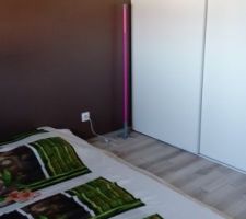 Enfin notre dressing terminé