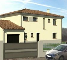 Voici ce à quoi notre nouvelle maison ressemblera!!