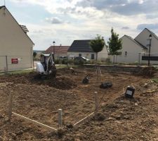 PREPARATION DES SEMELLES DE FONDATION