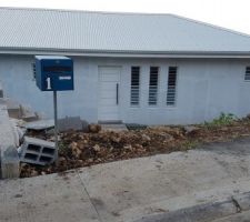 Pose de la boîte aux lettres