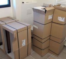 Livraison mobilier SDB